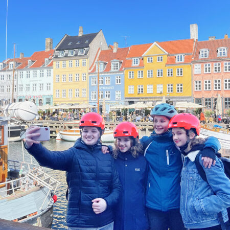 Jugendliche auf der Fahrt in Kopenhagen mit VIA-Jugendweihe